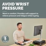 Breyta Keyboard Wrist Rest Black