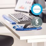 Fellowes Kbrd Wrist Support Blue