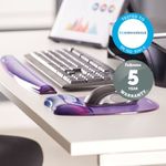 Fellowes Crystals Gel Mouse Pad Pur