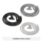 Fellowes Cablezips Black