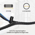 Fellowes Cablezips Black