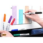 Bic Velleda 1741 Drywipe Mkr Ast Pk8