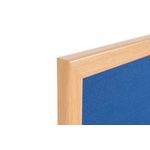 Earth Felt Nbrd 180X120 Blu Oak Mdf