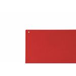 Unframed Felt Nbrd Red 1175X875Mm