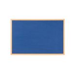Blue Felt Notice Board 150X120Cm