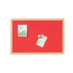 Earth Felt Nbrd 180X120 Red Oak Mdf