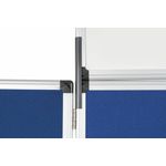Showboard 3 Panel+Header Blu 90X60