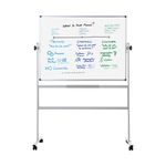 Revolving Whiteboard Steel 120X90