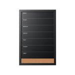 Blk/White Message Boards Blk Pack 3