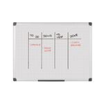Bi-Office Maya Grid Whtbord 1200X900