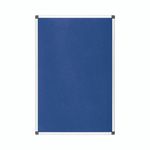 Bi-Office Felt Board 600X900 Blu/Alu
