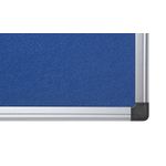 Bi-Office Felt Board 600X900 Blu/Alu
