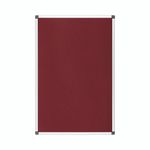 Bioffice Noticebd 240X120Cm Burgundy