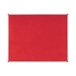 Bi-Office Noticeboard 150X120Cm Red