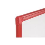 Maya Gridded Wbrd Red Frame 240X120