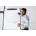 Mastervision Magn Easel Black 70X100