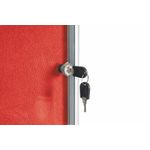 Enclore Display Case Red Felt 15Xa4