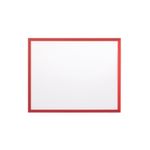 Adhesive Document Holder Red A4 Pk5