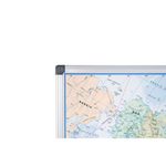Maya Magn World Map Board 120X90Cm