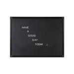 Maya Landscape Letterboard Blk 60X45