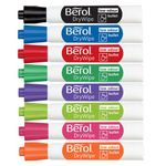 Berol D/Wipe Bullet Marker Asst Pk8