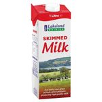 Lakeland Skimmed Milk 1 Litre Pk12
