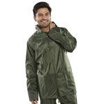 Nylon B-Dri Jacket Olive Green M
