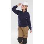 Quarter Zip Sweatshirt Navy Blue S