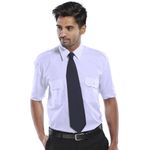 Pilot Short Sleeve Shirt White 16.5