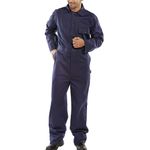 Beeswift Boilersuit Ctn Drll Nblu 36