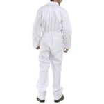 Beeswift Boilersuit Ctn Drill Wht 48