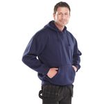 Hooded Sweatshirt Navy Blue 2Xl