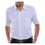 Pilot Short Sleeve Shirt White 16
