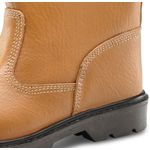 Dd Pu Rigger Boots 1Pr Tan 7
