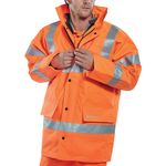 4 In 1 Jacket/Bodywarmer Orange 2Xl
