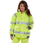 Hi Vis Bomber Jac Saturn Yellow 3Xl
