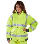 Hi Vis Bomber Jac Saturn Yellow 3Xl