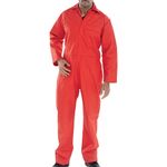 Beeswift Fr Boilersuit Red 36