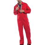 Beeswift Click Prem Coverall Red 46