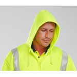 Zip Up Hooded Sweatshirt Syellow M