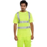 Crew Neck T-Shirt Syellow 2Xl