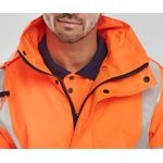 Jubilee Hi Vis Jacket Orange 3Xl