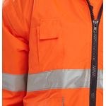 Europa Bomber Jacket Orange/Navy M