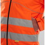 Eton Sshell Jacket Orange/Black L