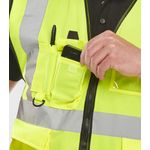 Exec Hi Vis Waistcoat Orange Xl