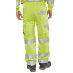 Hi Vis Trousers Sylw/Navy Blue 44T