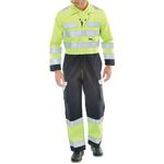 Arc Flash Hi Vis Cvrll Sylw/Nblu 40