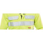 Arc Flash Hi Vis Cvrll Sylw/Nblu 40