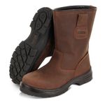 Click S3 Rigger Boots 1Pr Brown 10.5