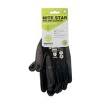 Nite Star Nylon Gloves 1Pr Blk Xl